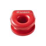 6061 Aluminium Spliced Winch Thimble UPDATED DESIGN - Cerakote Red image 2