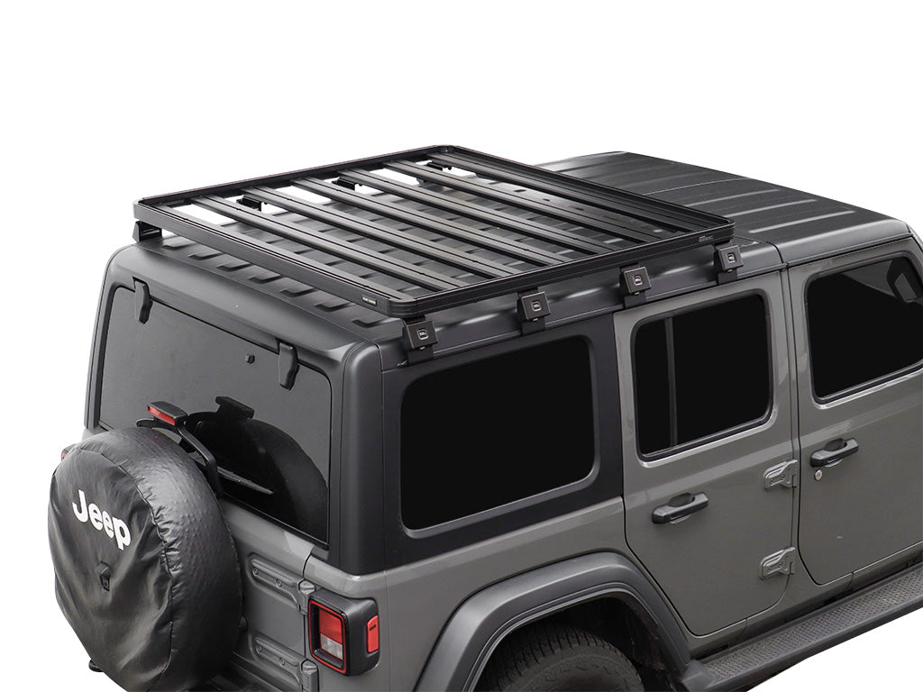 Jeep Wrangler 4xe (2021-Current) Slimline II 1/2 Roof Rack Kit / Tall image 1