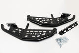 TF0018 - Skeleton black powder coated steel rear step bumpers for Defenders image 0