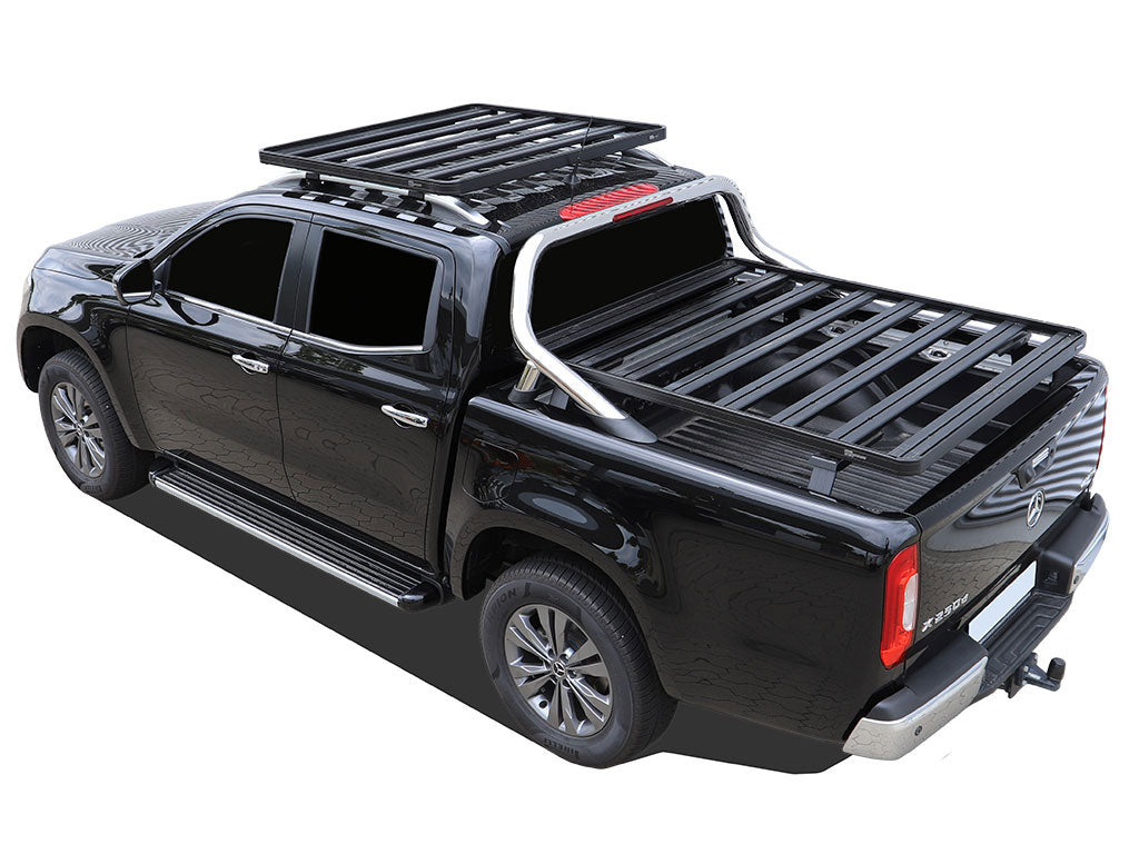 Mercedes-Benz X-Class w/MB Style Bars (2017-Current) Slimline II Load Bed Rack Kit image 0