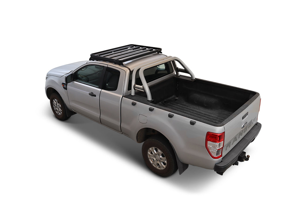 Ford Ranger T6 4th Gen Extended Cab (2012-2022) Slimline II Roof Rack Kit / Low Profile image 1
