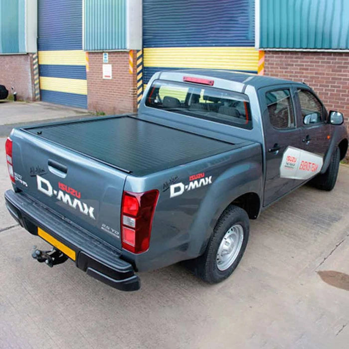 Jack Rabbit Full Metal Tonneau Cover Roller Shutter Isuzu D-Max Mk4-5 (2012 - 2020) Double Cab image 0