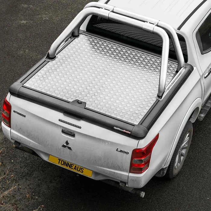Truckman Aluminium Lift-Up Tonneau Cover & Roll Bar Mitsubishi L200 / Fiat Fullback Mk8-9 (2015 Onwards) Double Cab image 0