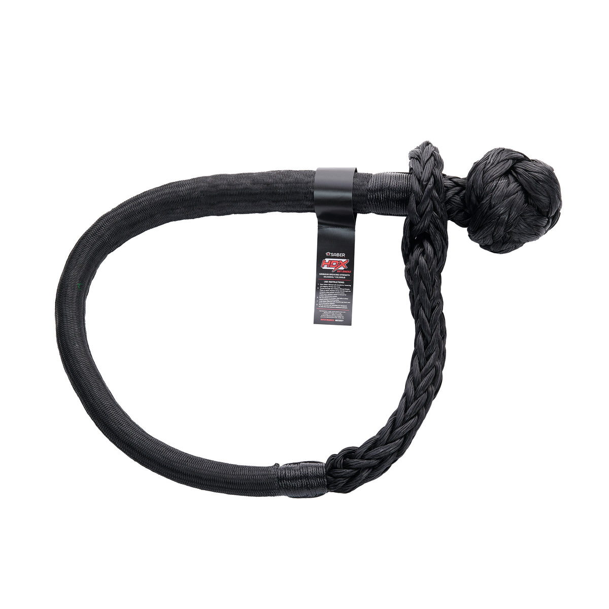 Saber 60,000KG HDX Technora Bound Soft Shackle image 0