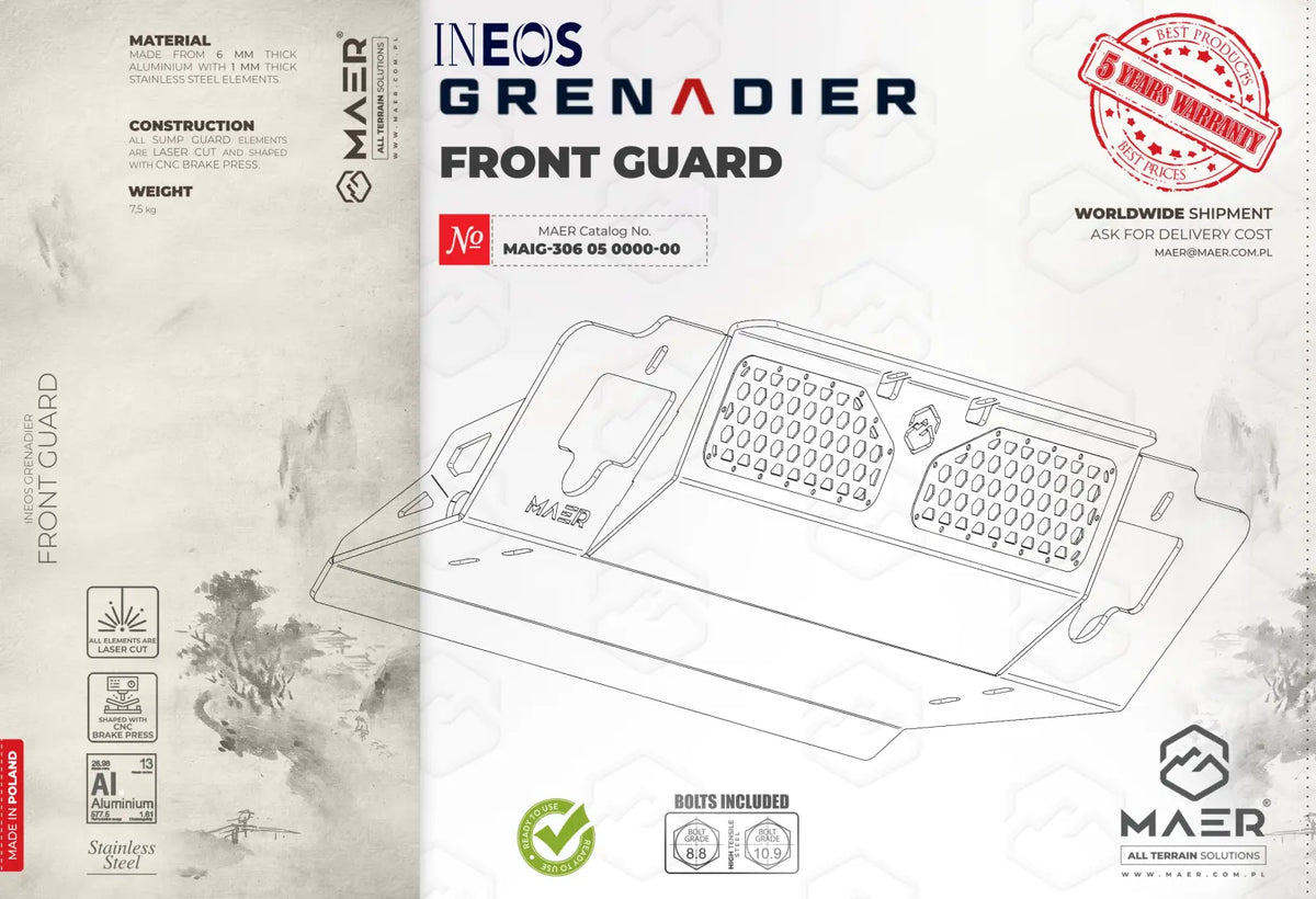Maer Ineos Grenadier FRONT GUARD image 0