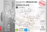 Mercedes Sprinter 4x4 WINCH PLATE image 0