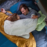Kelty Eclipse 15°F (-9°C) Synthetic Sleeping Bag - Short - Midnight Navy / Laurel Green / Turbulence