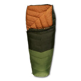 Kelty Supernova 40°F (4°C) 550-Fill Down Sleeping Bag - Long, Right-Hand Zip - Duffel Bag/Dill/Cathay Spice