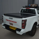 Truckman Electric Black Roller Tonneau Cover D-Max Mk6/7 (2021 Onwards) Double Cab