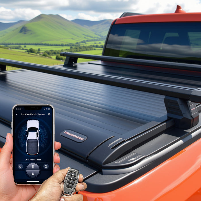 Truckman Electric Black Roller Tonneau Cover L200 Triton Mk10 (2024 Onwards)