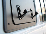 Toyota Land Cruiser 76 Gullwing Window / Right Hand Side Aluminium image 4