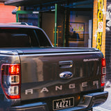 EGR RollTrac Electric Black Roller Tonneau Cover Ford Ranger Wildtrak Mk5-7 (2012-2022) Double Cab image 1