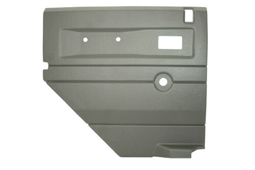 TF2493 - Light grey push button manual window LH rear door card DEF up to 2007 image 0