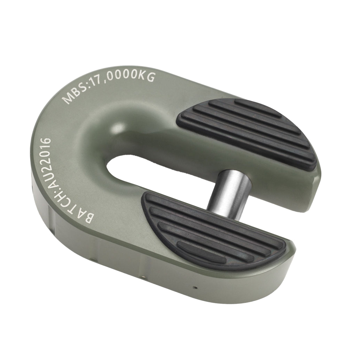 7075 Alloy Winch Shackle - Cerakote Jungle Green image 1