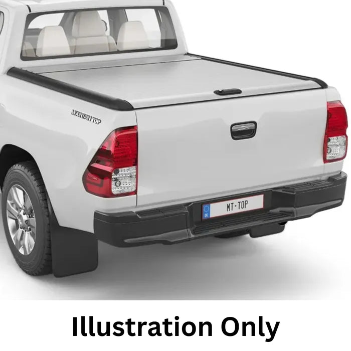 Mountain Top Tonneau Cover Roller Shutter (Silver) Maxus T90EV Mk1 (2022 Onwards) Double Cab image 0