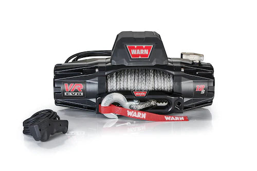 Warn VR EVO 12-S Winch with Synthetic Rope - 12V image 0