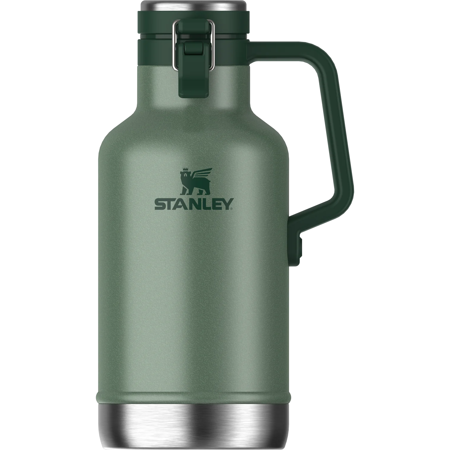 Stanley Classic Easy-Pour Growler | 1.9L - Hammertone Green image 0