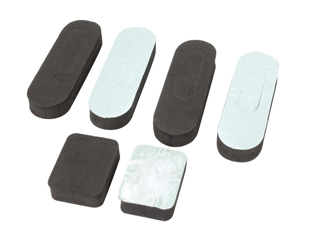 Vertical Surfboard Carrier Spare Pad Set image 0