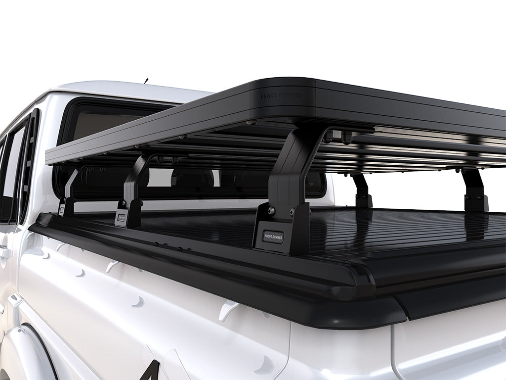 Mahindra Pik-Up Double Cab (2022-Current) Roll Top Slimline II Bed Rack Kit image 1