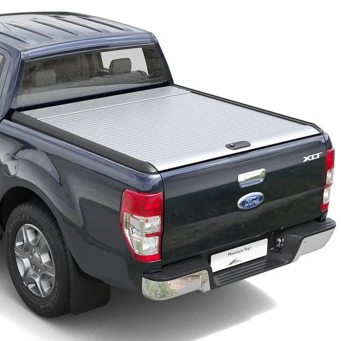 Mountain Top Tonneau Cover Roller Shutter (Silver) Ford Ranger Mk5-7 (2012-2022) Double Cab image 0