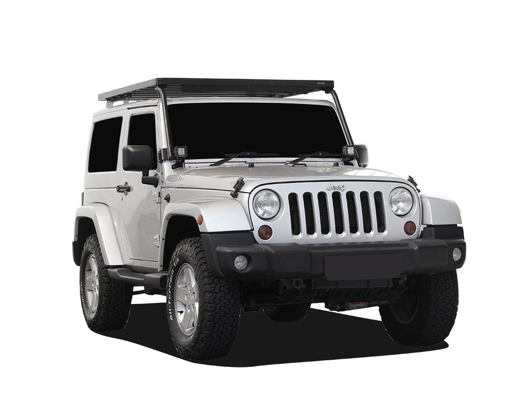 Jeep Wrangler JK 2 Door (2007-2018) Extreme Slimline II Roof Rack Kit image 0