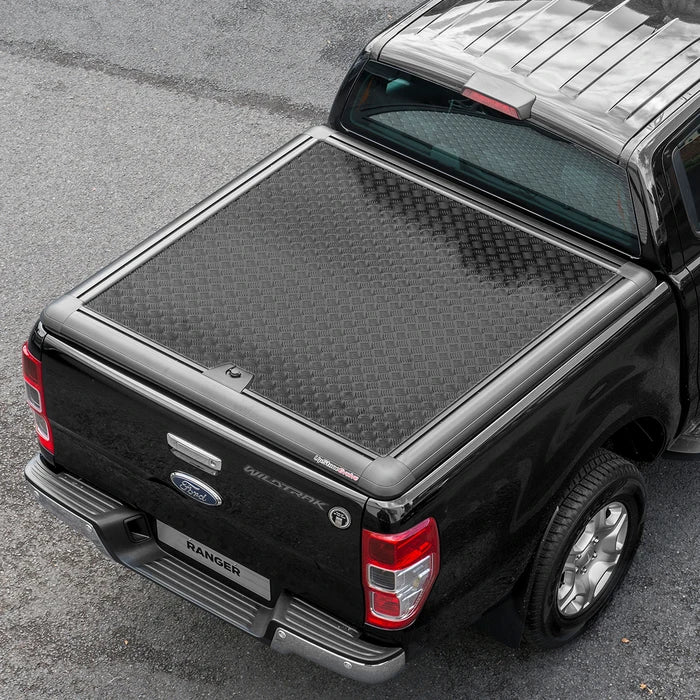 Truckman Aluminium Lift-Up Tonneau Cover (Black) Ford Ranger Mk5-7 (2012 Onwards) Extra Cab image 0