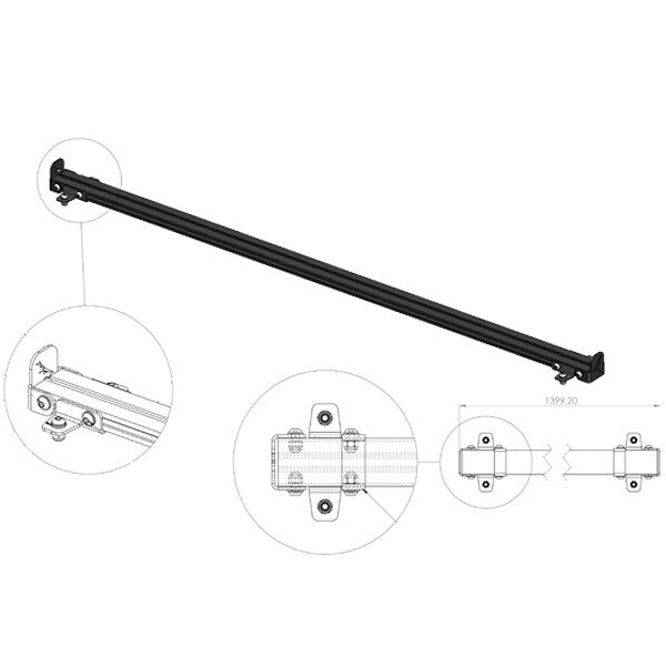 The Bush Company Universal Load Bar Set - Single Load Bar Set image