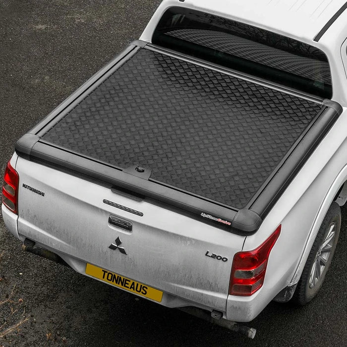 Truckman Aluminium Lift-Up Tonneau Cover (Black) Mitsubishi L200 Mk8-9 / Fiat Fullback (2015 Onwards) Double Cab image 0