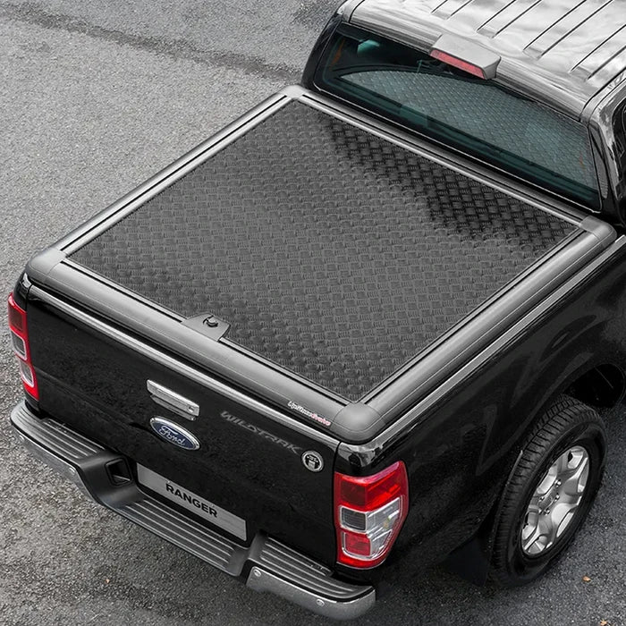 Truckman Aluminium Lift-Up Tonneau Cover (Black) Ford Ranger Mk5-7 (2012-2022) Double Cab image 0