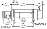 Warn Series 6 Industrial Hydraulic winch- 6,000 lb image 1