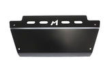 TF841RB - Black alloy steering guard with recovery points for RHD Defenders image 0