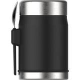 Stanley Classic Legendary Food Jar + Spork | 0.4L - Matte Black Pebble image 1