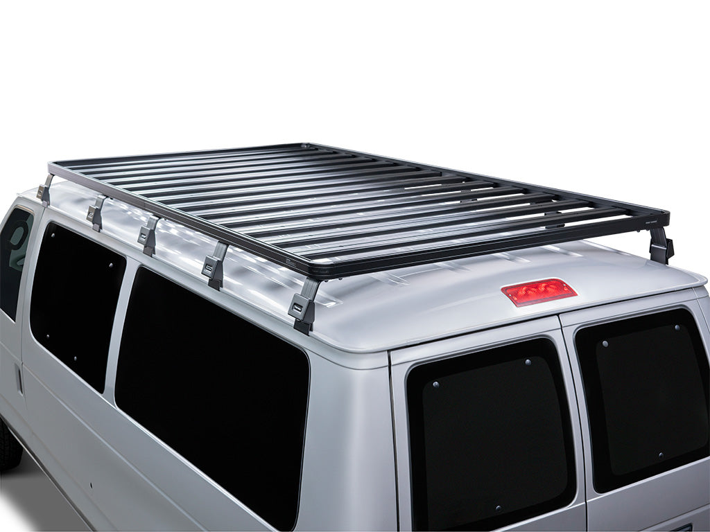 Ford E150/E250/E350 Regular Cab (1992-2014) Slimline II Roof Rack Kit image 2