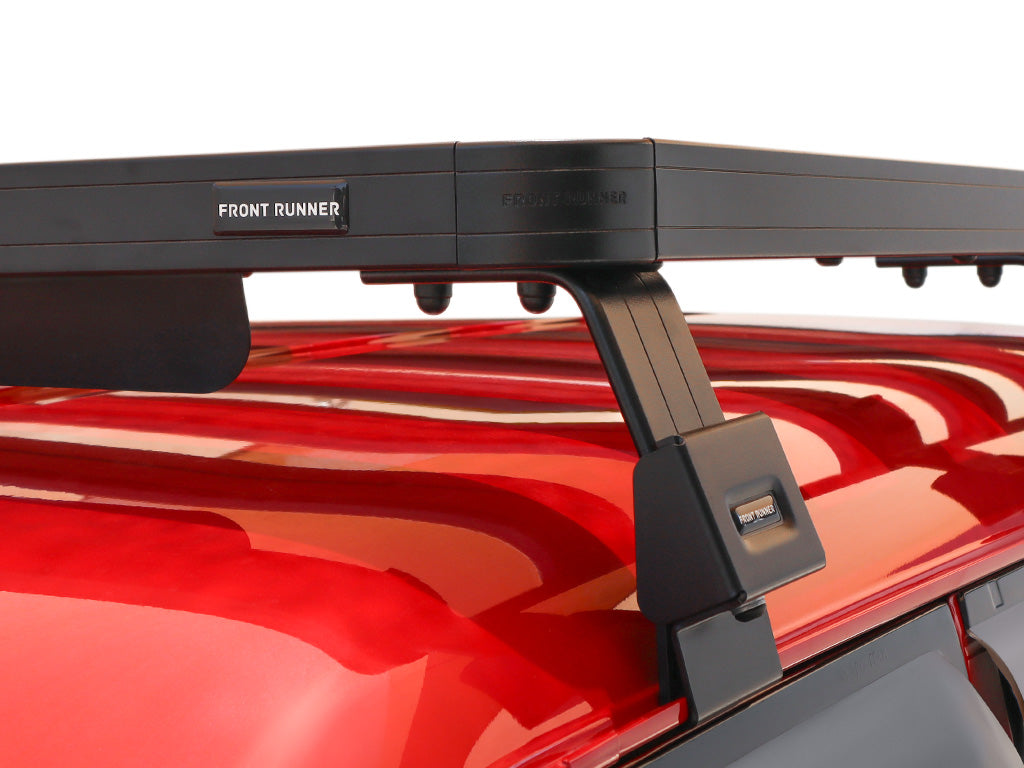 Mahindra Pik-Up Double Cab (2006-Current) Slimline II Roof Rack Kit image 2