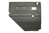 TF2483 - Dark grey push button manual window LH rear door card DEF up to 2007 image 0