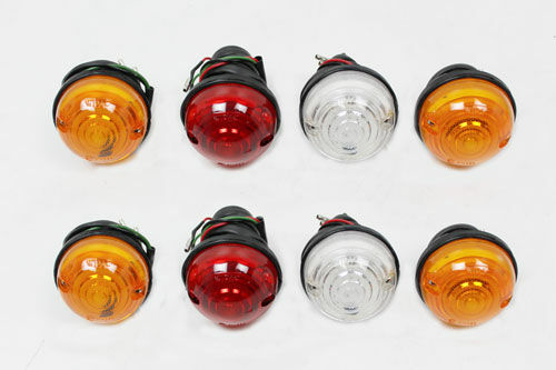 GL1077G - BASIC COLOURED LIGHT KIT 73MM - SERIES AND DEFENDER UP TO 300 TDI image 0
