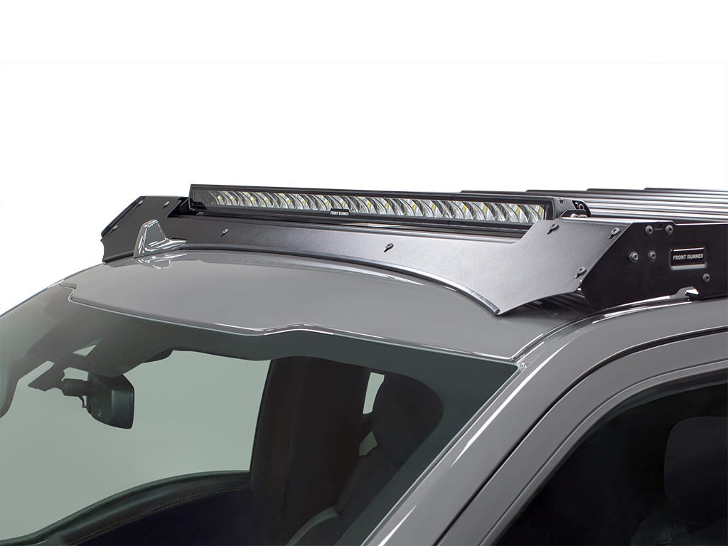 Ford F-150 Crew Cab w/ Sunroof (2015-2020) Slimsport Rack 40in Light Bar Wind Fairing image 2