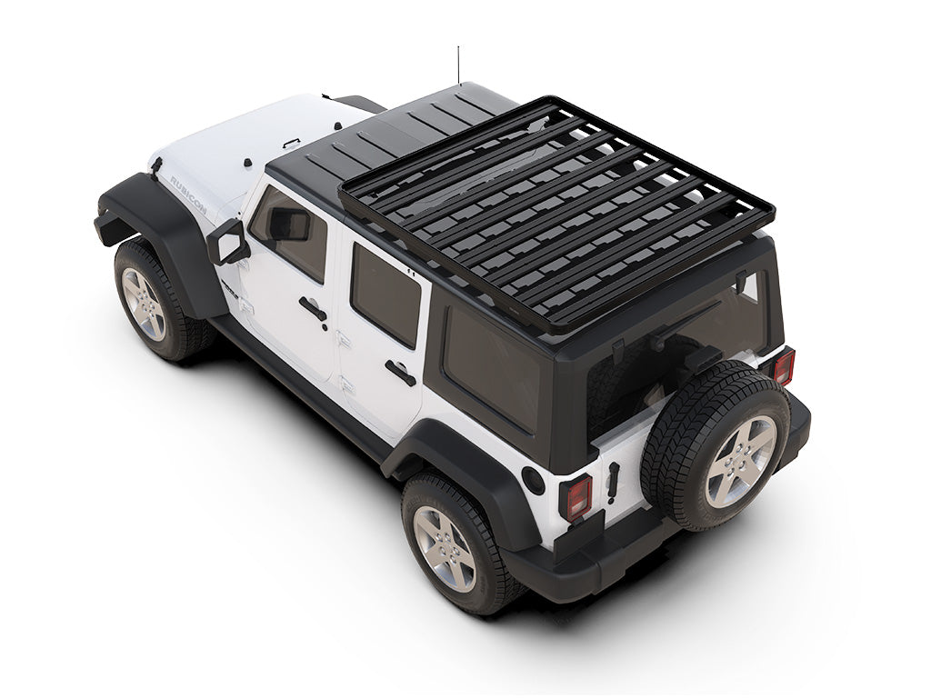 Jeep Wrangler JKU 4 Door (2007-2018) Extreme Pro Slimline II Roof Rack Kit image 1