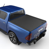 EGR RollTrac Manual Black Roller Tonneau Cover Toyota Hilux Mk8-9 (2016 Onwards) Double Cab image 0