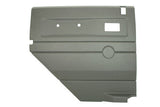 TF2497 - LGREY LH PUSH BUTTON REAR DOOR CARD WITH ELECTRIC WINDOWS DEF UPTO2007 From TERRAFIRMA image 0
