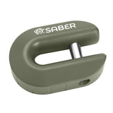7075 Alloy Winch Shackle - Cerakote Jungle Green image 0