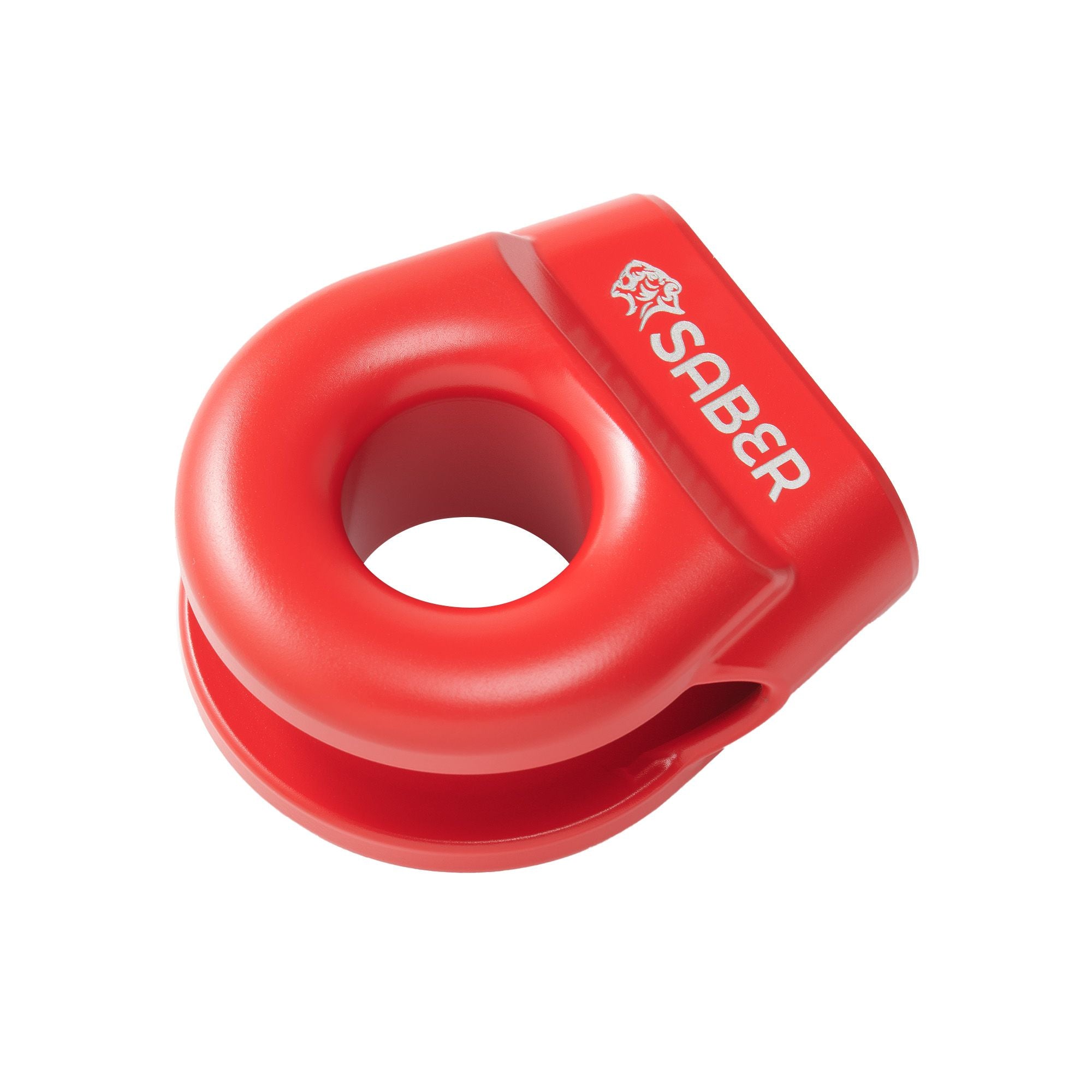 6061 Aluminium Spliced Winch Thimble UPDATED DESIGN - Cerakote Red image 0