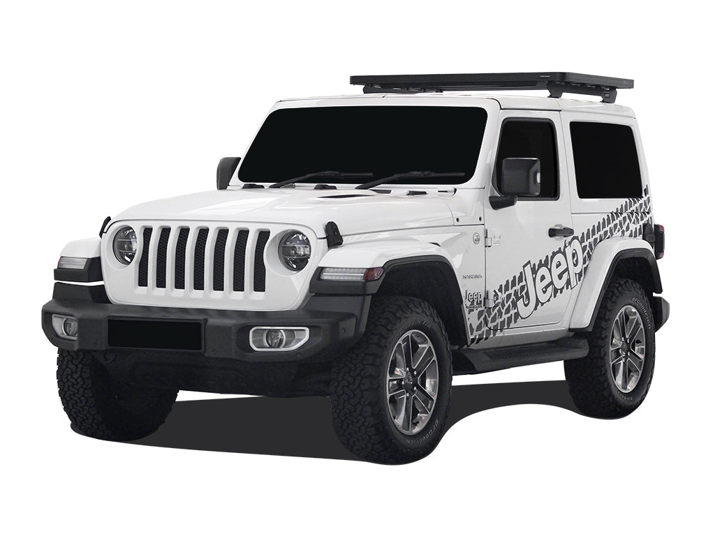 Jeep Wrangler JL 2 Door (2018-Current) Extreme Slimline II 1/2 Roof Rack Kit image 0