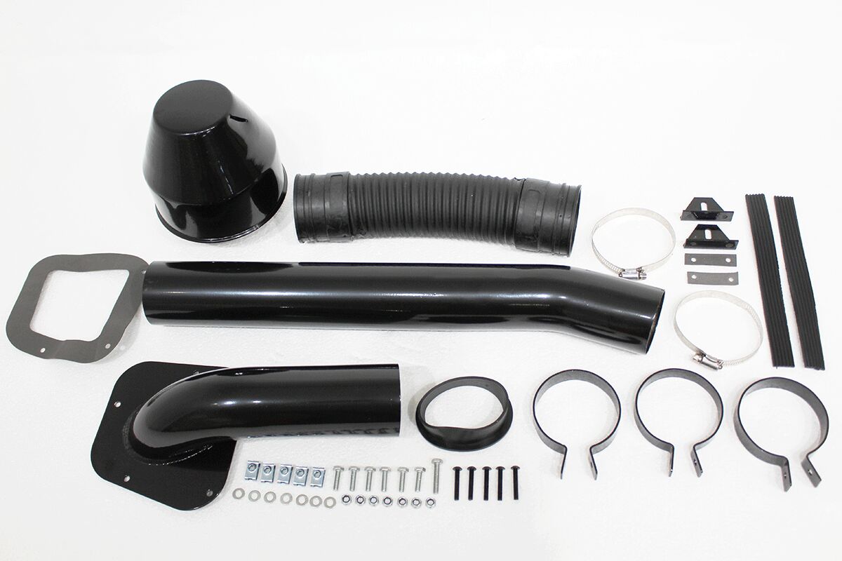 STC50265 - RAISED AIR INTAKE -TRADITIONAL STEEL FITS DEFENDER 300TDI/TD5 image 0