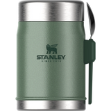 Stanley Classic Legendary Food Jar + Spork | 0.4L - Hammertone Green image 0