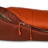 Kelty Cosmic Synthetic 0°F (-18°C) Sleeping Bag - Long - Cherry Mahogany/Cinnamon Stick