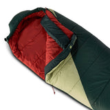 Kelty Women's Cosmic Synthetic 20°F (-7°C) Sleeping Bag - Regular - Green Gables/Laurel Green