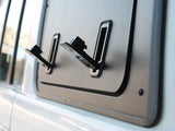 Toyota Land Cruiser 76 Gullwing Window / Left Hand Side Aluminium image 3