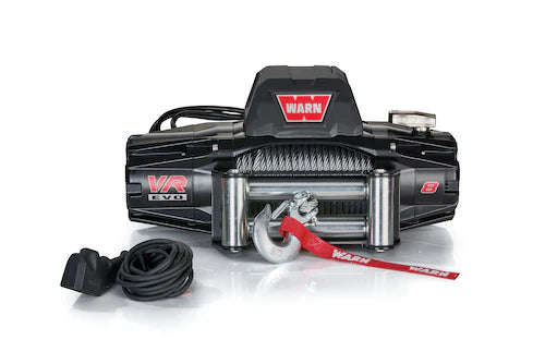 Warn VR EVO 8 Winch with Wire Rope - 12V image 0