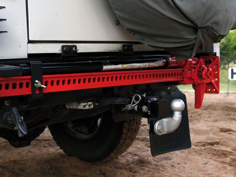 Land Rover Defender (1983-2016) Rear Bumper Bracket For Hi-Lift Jack 1.2m image 2